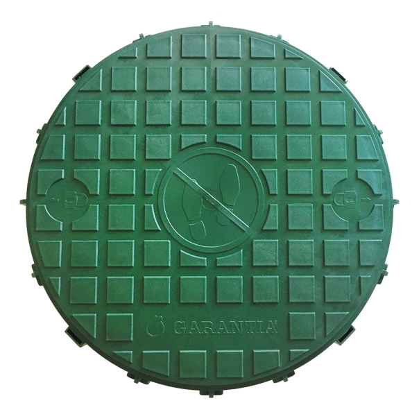 Pokrywa gwintowana DN 400 Zielona SOTRALENTZ (GRAF)