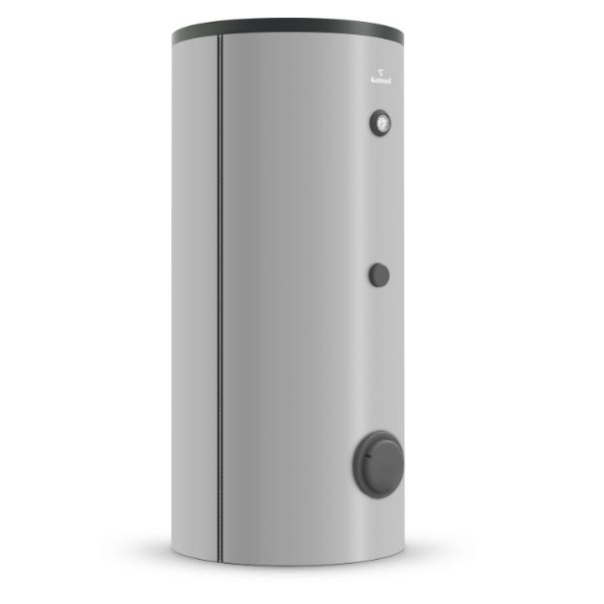 Wymiennik stojący Big Tower 1000l z wężownicą w rozbieralnej piance i skay V.2