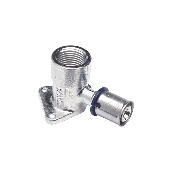 Kolano ścienne zapras Wavin M1 gwint wewnętrzny 20 x 1/2