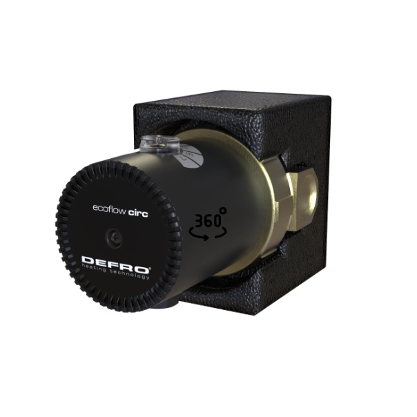 Pompa cyrkulacyjna sterowana elektronicznie Defro Ecoflow CIRC 15-1/65