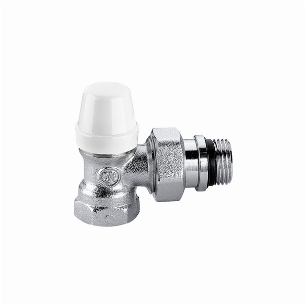 Zawór grzejnikowy odcinający kątowy 1/2" Caleffi