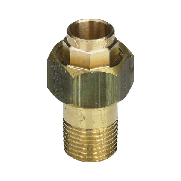 Śrubunek miedziany do lutowania 18 x 3/4