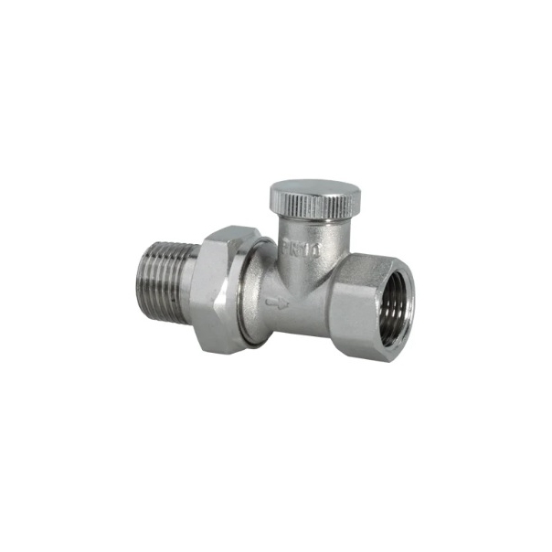 Zawór grzejnikowy odcinający prosty 1/2