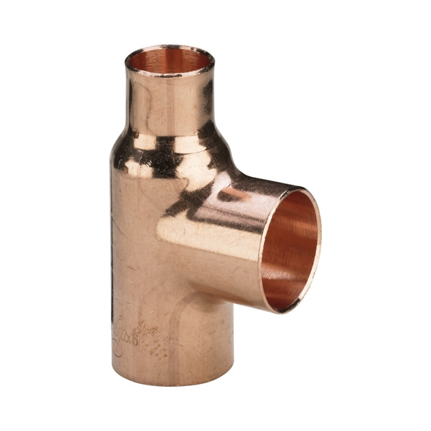 Trójnik miedziany redukcyjny 18 x 12 x 18