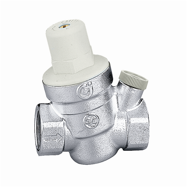 Reduktor ciśnienia wody mosiężny Caleffi 3/4" z możliwością podłączenia manometru