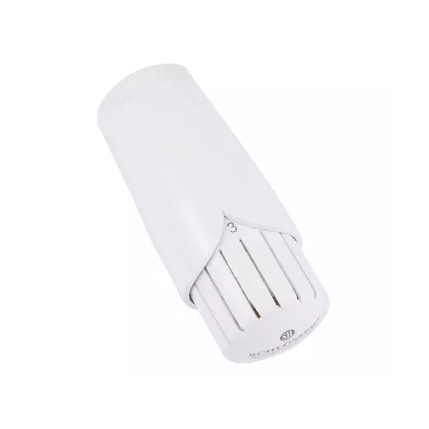 Głowica termostatyczna DIAMANT DZ biała z zabezpieczeniem antykradzieżowym (podłączenie RA-N)