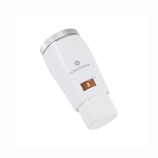 Głowica termostatyczna MINI BRILLANT M30x1.5 Biała