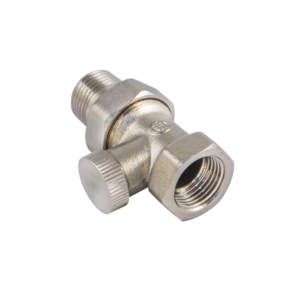 Zawór grzejnikowy odcinający prosty 1/2