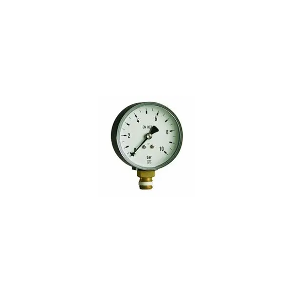 Manometr radialny - pionowy G1/4" fi 63 mm, 10 bar, kl. 2,5