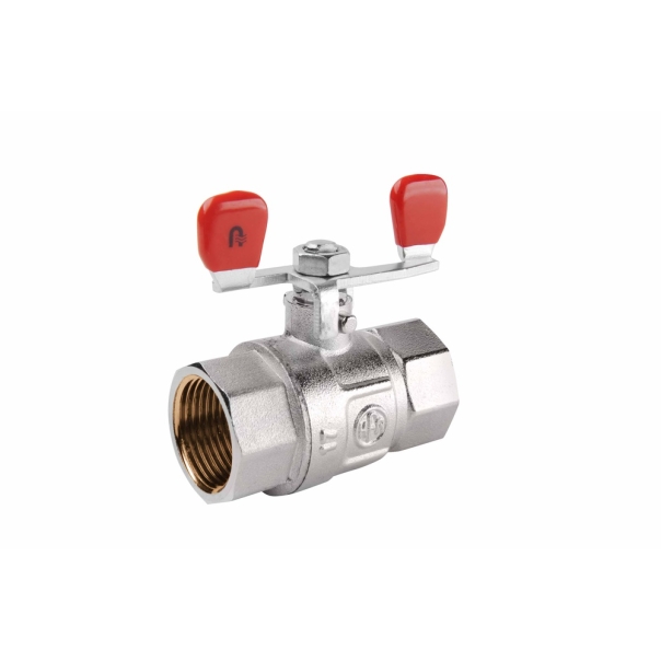 Zawór kulowy z motylkiem, pełnoprzelotowy 1/2