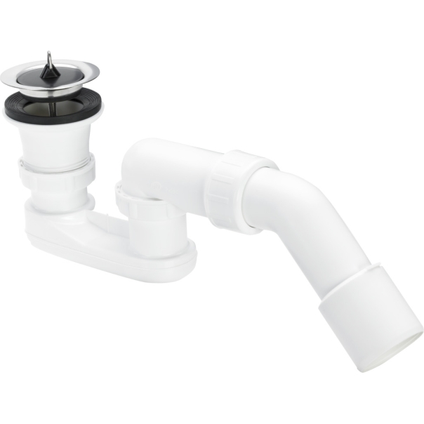 Syfon brodzikowy 40/50 z sitkiem ze stali nierdzewnej i z korkiem /odpływ fi 50-52mm/ Viega