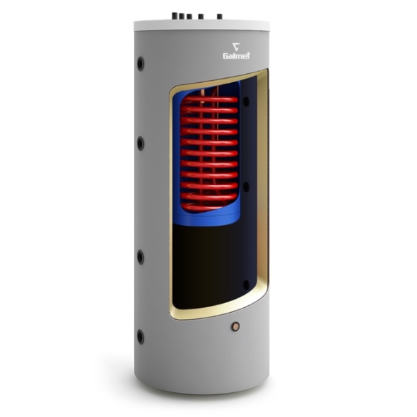 Kombinowany zbiornik akumulacyjny Kumulo 600/200 z węż. spir.w wewn. zbiorniku