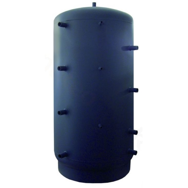 Zbiornik buforowy stojący czarny 1500 litrów stojący SG(B) nieocieplony