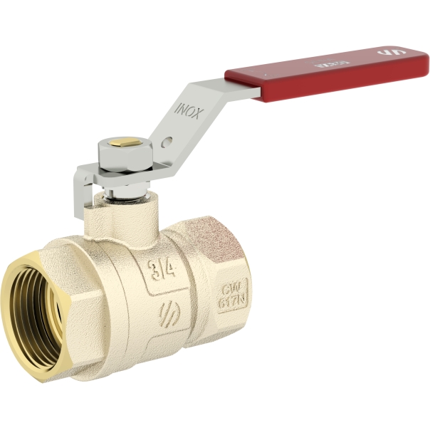 Zawór kulowy Sena 5/4" rączka inox