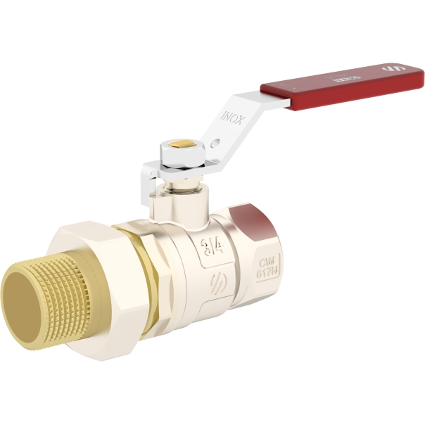 Zawór kulowy Sena z półśrubunkiem 5/4