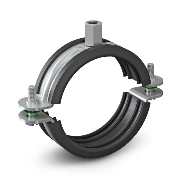 Obejma pojedyncza DUO z izolacją 3/8