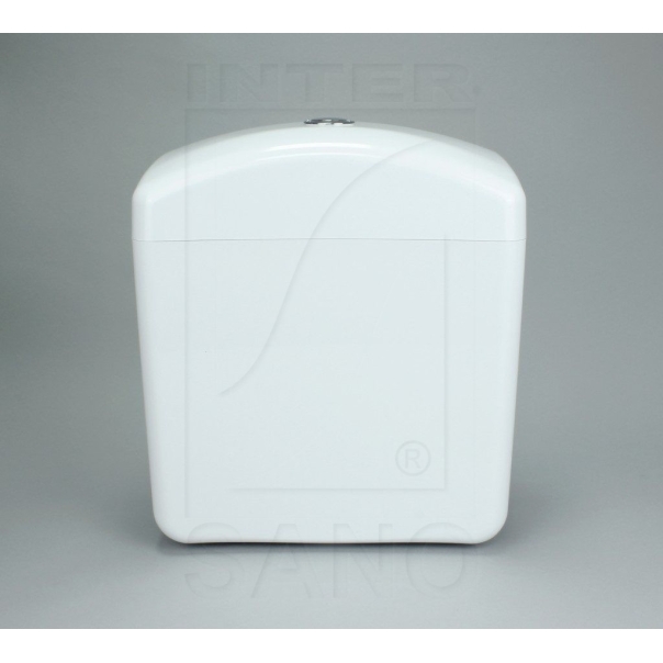 Dolnopłuk - Spłuczka JANTAR Duo, biały, spłuk 3/6l, ocieplona