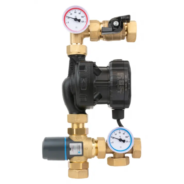 Zestaw pompowo mieszający do ogrzewania podłogowego BTU 501 AP z zaworem ATM 2,5m3 i pompą AFRISO APH