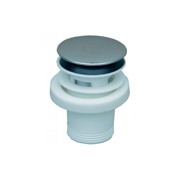 Spust umywalka,bidet KLIK KLAK korek met. spust z tworz.