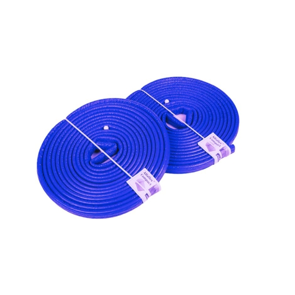 Otulina polietylenowa Alfaflex Compact S10 15/06 mm, niebieska, L=10 m.b.