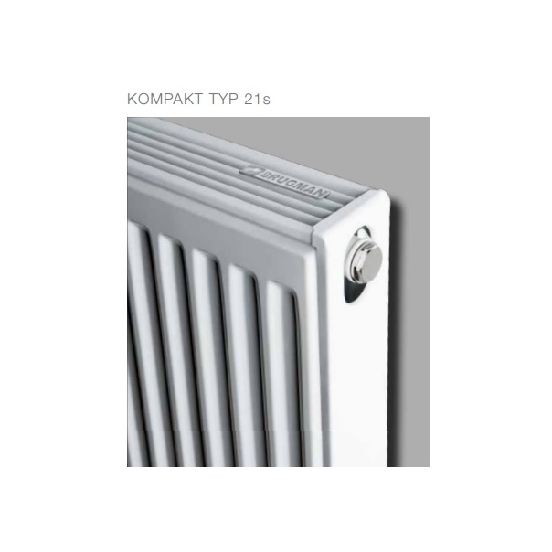 Grzejnik stalowy BRUGMAN 21K 500 x 800 podwójny boczny