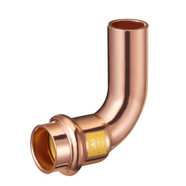 Kolano miedziane zapras do gazu 35 (7) 90° jednokielichowe typ V Besco