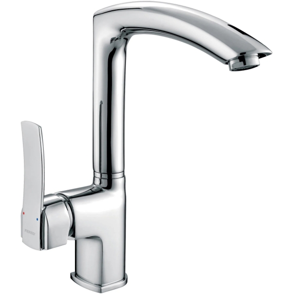 Bateria Ferro VENETO VerdeLine zlewozmywakowa stojąca, chrom (os)