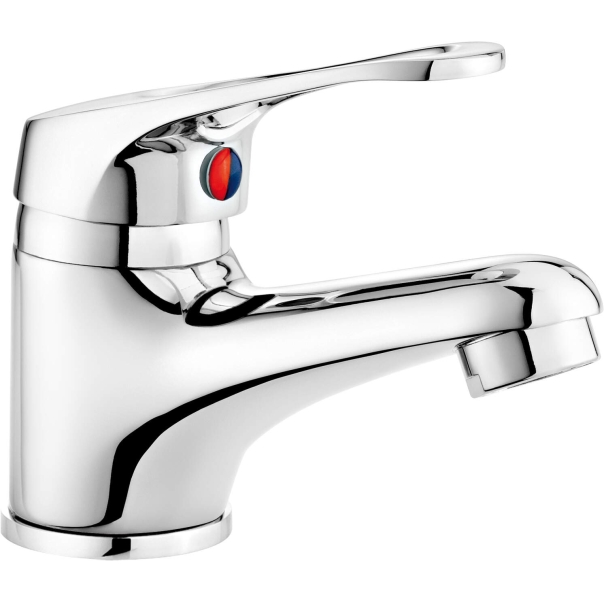 LOBO Bateria umywalkowa stojąca, chrom 