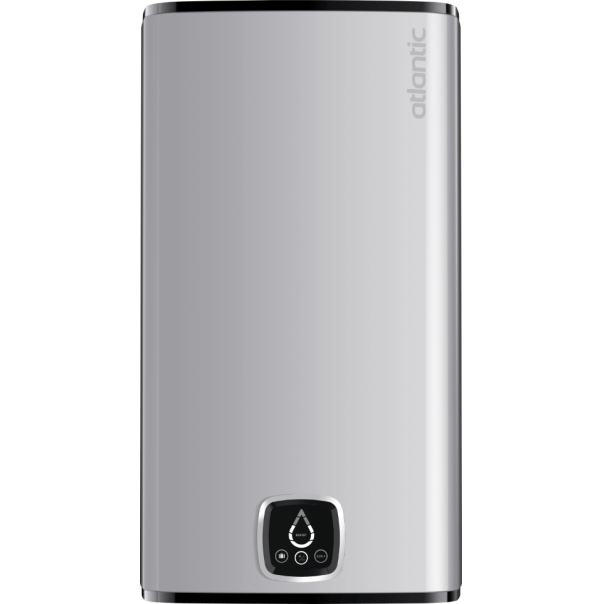 Elektryczny ogrzewacz wody Atlantic CUBE-2 WiFi SILVER 150 L wiszący, prostokątny, kolor: srebrny