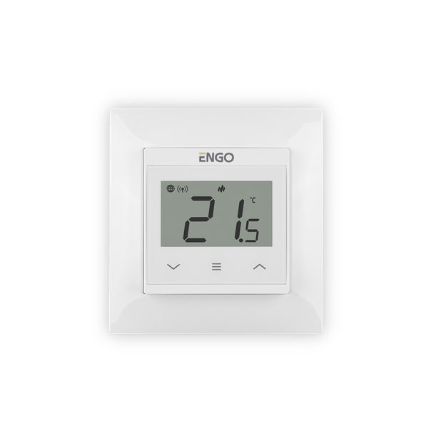 Sterownik internetowy, podtynkowy do ramki 55x55, Wi-Fi, 230V biały ENGO