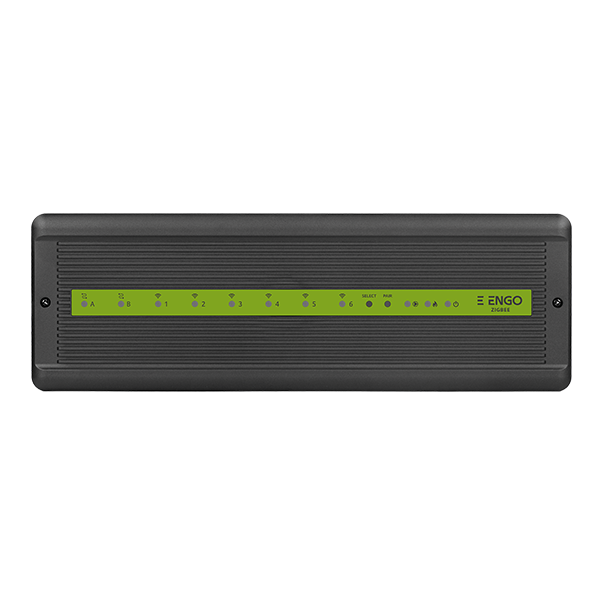 Bezprzewodowa listwa centralna do sterowania ogrzewaniem podłogowym ECB62-ZB, 6 stref + 2 strefy przewodowe, 230V, ZigBee, moduł pompy i kotła