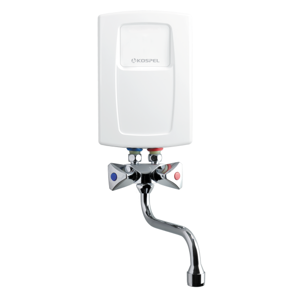 Elektryczny przepływowy ogrzewacz wody EPS2-3,5.PL TWISTER 3,5 kW nadumywalkowy z baterią KOSPEL