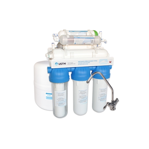 Zestaw odwróconej osmozy RO7 EMI gwint 1/2