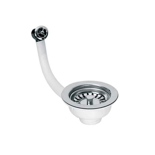 Sito nierdzewne do zlewozmywaka, z gardzielą 3,5