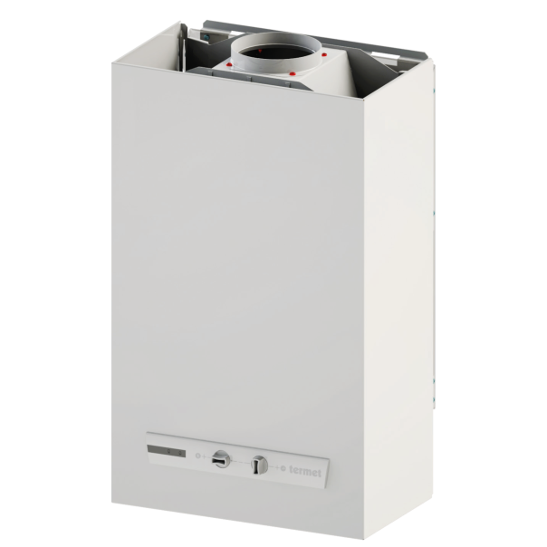 Gazowy przepływowy podgrzewacz wody TERMA Q ELEKTRONIC ECO - Bateryjny GE 19,2 kW TERMET