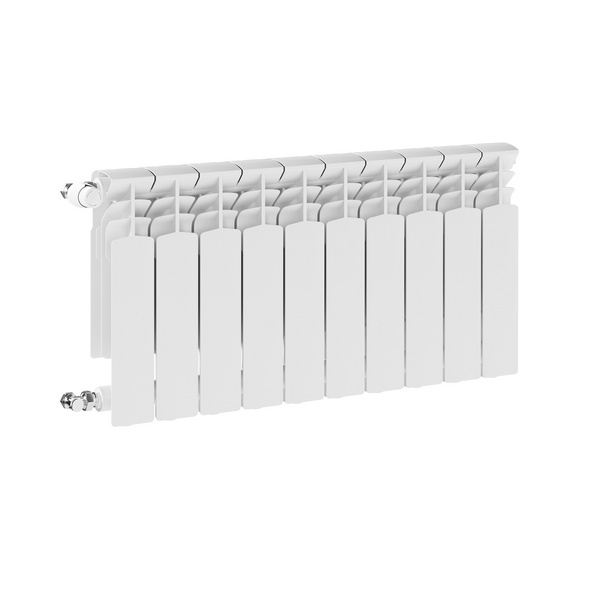 Grzejnik aluminiowy żeberko 350 mm, biały KFA