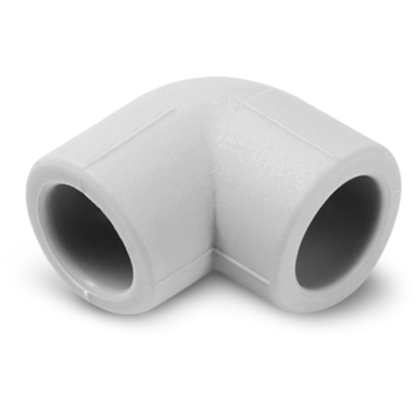 Kolano polipropylenowe PP 90° Fi 90