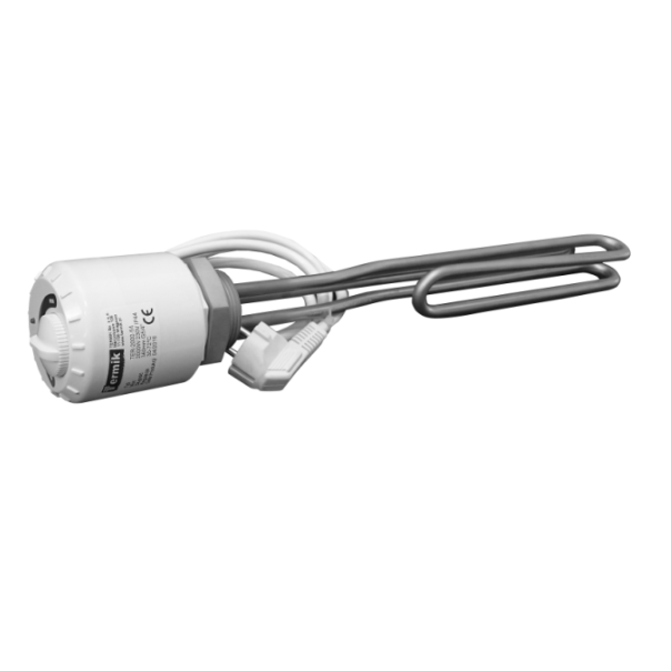 Grzałka elektryczna do zbiorników nierdzewnych TERMICA z termostatem 5/4" 2kW, jednofazowa 230V
