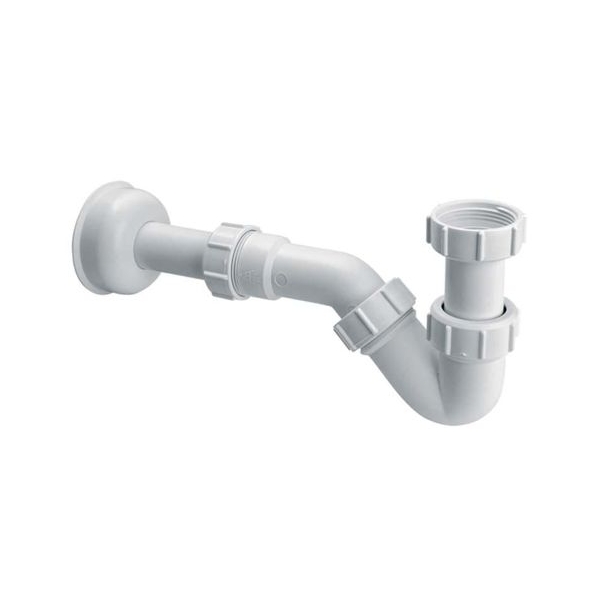 Półsyfon do bidetu, rurowy 32 mm x 5/4