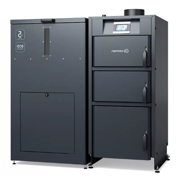 Kocioł peletowy KAMEN Pellet Kompakt LUX 12 kW Lewy KG komin góra palnik samoczyszczący klasa 5 ECODESIGN - podwyższony standard dotacja CZYSTE POWIETRZE