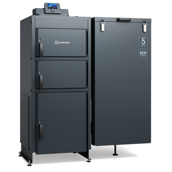 Kocioł KAMEN MULTI K5 15 kW z podajnikiem Lewy KG  klasa 5 Ecodesign