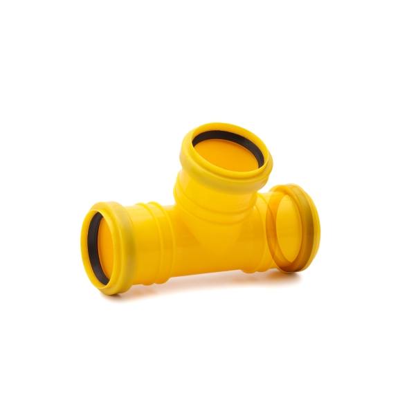 Trójnik drenarski mufowy 90' 50 mm 