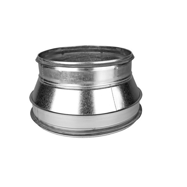 Redukcja ocynk wentylacja 250 / 200 z uszczelką LINDAB