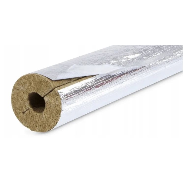 STEINWOOL ALU Otulina z wełny mineralnej w płaszczu z folii aluminiowej 89/20