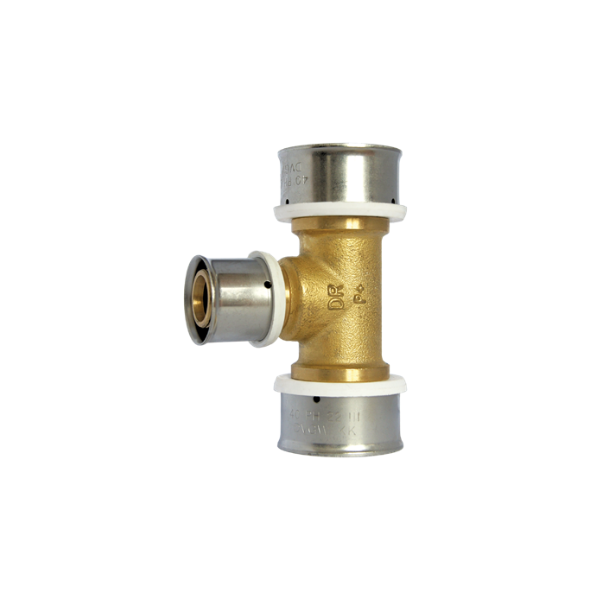 Trójnik zaprasowywany redukcyjny 20 x 16 x 20 HERZ