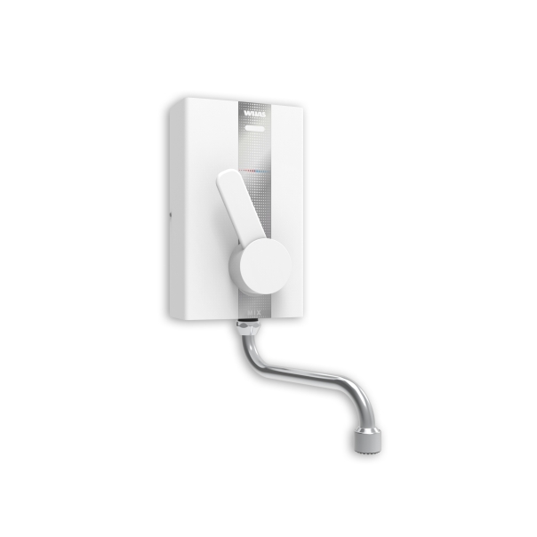 Elektryczny przepływowy ogrzewacz wody Perfect MIX bezciśnieniowy z baterią mieszająca 4 kW