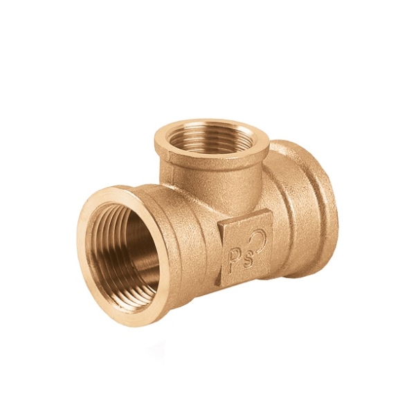 Trójnik mosiężny wzmocniony 1