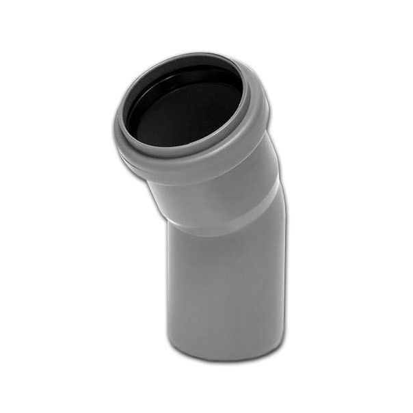 Kolano kanalizacyjne PP 110 / 30°