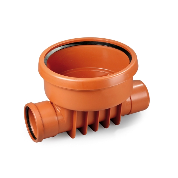 Kineta przelotowa 425/200 z uszczelką do rury wznoszącej gładkiej