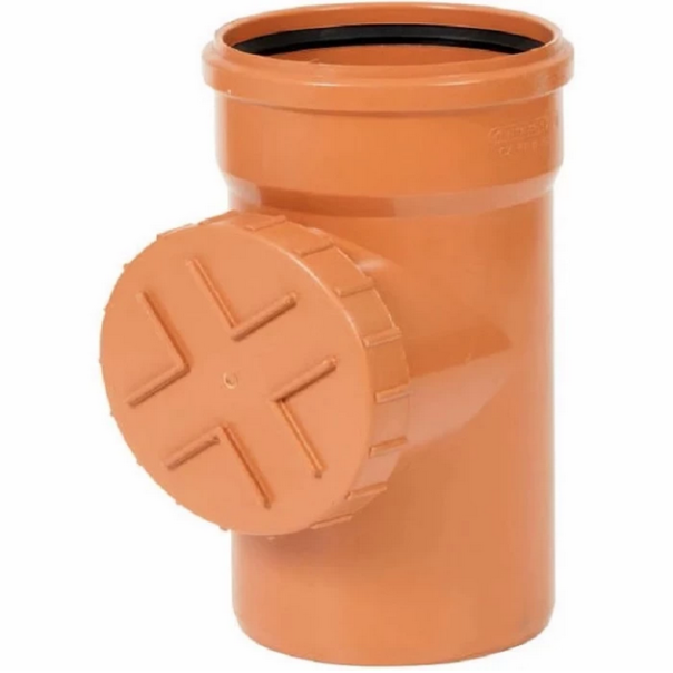 Czyszczak kanalizacyjny PVC 160 (rewizja)